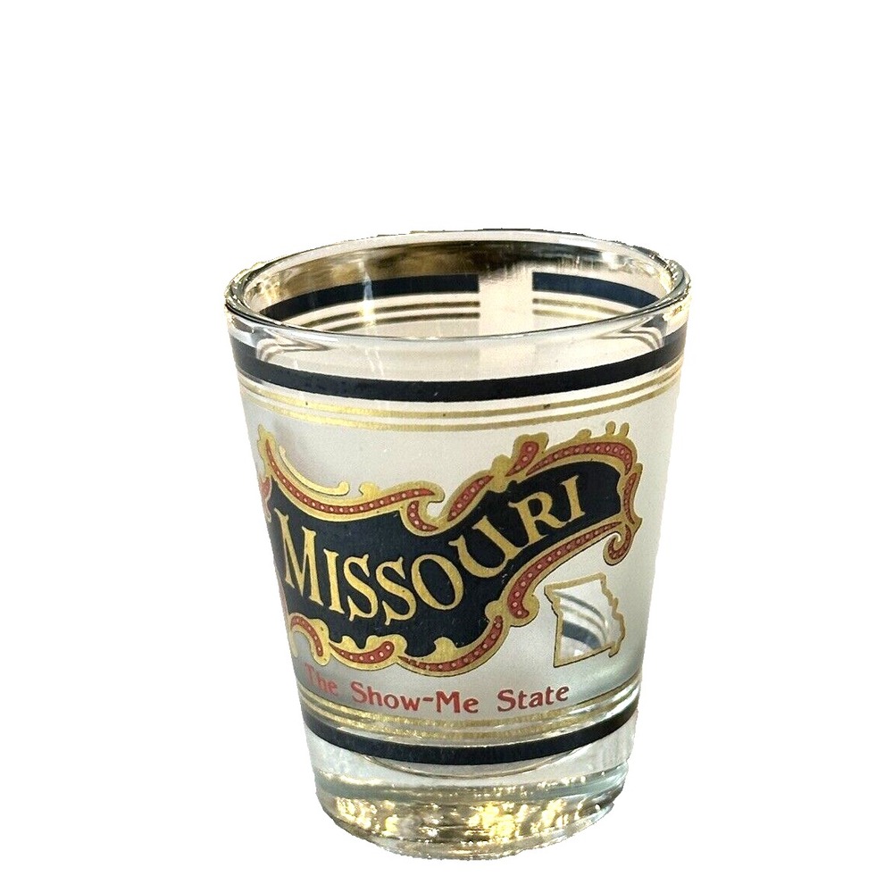 MISSOURI The Show-Me State 2 oz Shot Glass is a clear shot glass